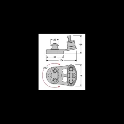 ANTAL Servo Cleat sur tourelle