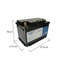 ANTARION EASY+ Batterie Lithium 12 V format L3 | 100 Ah 1280 Wh