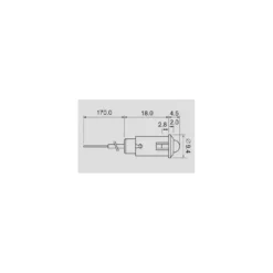 APEM Voyant Led Rouge 12