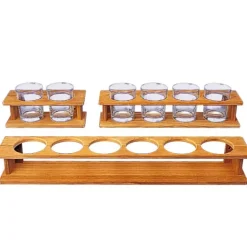 ARC MARINE Support pour verres en teck