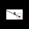 BARTON Embout de rail T 25 mm