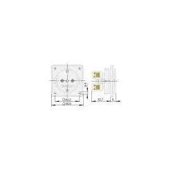 BERKER Prise integro 230 V à encastrer