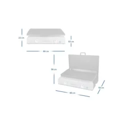 CAMPINGAZ Plancha Blue Flame LXD Twin