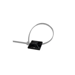 CARBEST Base adhésive pour collier de serrage | lot de 50
