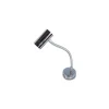 CARBEST Liseuse LED Minitube D4 Chromée + port USB 12V