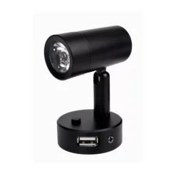 CARBEST Liseuse LED orientable | ø 50 x 85 mm | port USB