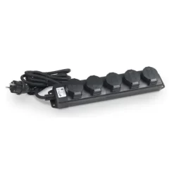CARBEST Multiprises schuko à clapet