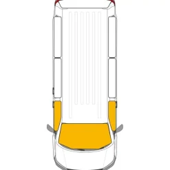 CARBEST Rideaux isolants magnétiques avant | Ducato X250 X290