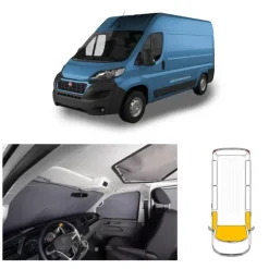 CARBEST Rideaux isolants avant 3 pièces | Ducato X250 X290