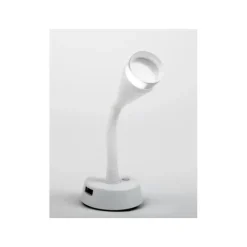 CARBEST Spot flexible avec port USB - blanc