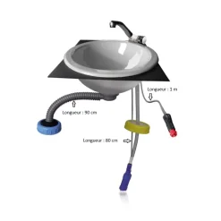 COMET Kit évier plastique | DIN96