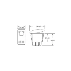 CS Bloc interrupteur 12V Contura II