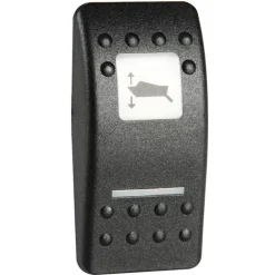CS Façade noire interrupteur Contura II | Surface semi-rigide