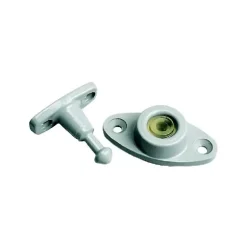 DECMO Arrêt de porte gris 3 parties 40 mm