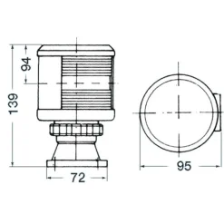 DHR35 Feux de navigation - 20 m 24V