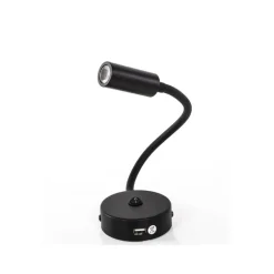 DIMATEC Liseuse col de cygne LED avec USB ET interrupteur
