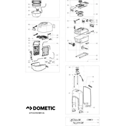 DOMETIC CT 4110 Pièces détachées