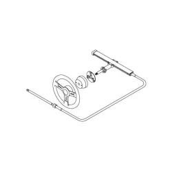 DOMETIC fixation crémaillère The Rack SH5210
