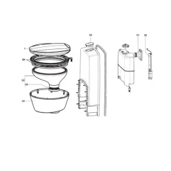 DOMETIC Pièce détachée WC CTS 4110