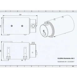 ELGENA Boiler KB 3 | 24V - 400W