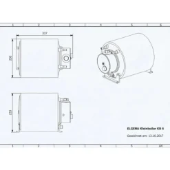 ELGENA Boiler KB 6 | 24V - 400W