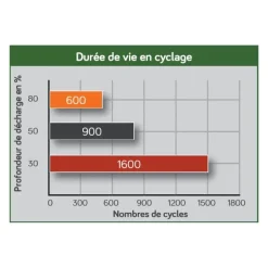 EM Batterie AGM plomb carbone 320 Ah