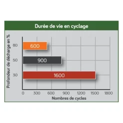 EM Batterie AGM plomb carbone 70Ah