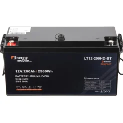 EM Batterie Lithium LT 12-200 Ah HD-BT | 2560 Wh