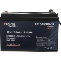 EM Batterie Lithium LT 12-150 Ah HD-BT - 1920 Wh