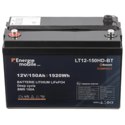 EM Batterie Lithium LT 12-150 Ah HD-BT - 1920 Wh