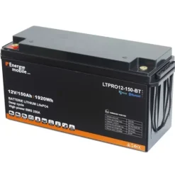 EM Batterie Lithium LTPRO 12-150 Ah Polar - 1536 Wh