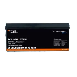 EM Batterie Lithium LTPRO 24-100 Ah BT | 2560 Wh