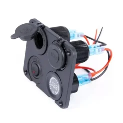EM Mini tableau C 12V + USB/C + Voltmètre Pro DC