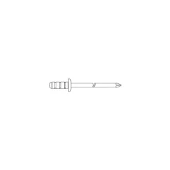 EUROMARINE Rivet tête plate ø 5 mm inox
