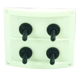 EUROMARINE Tableau électrique 12V 4 interupteurs