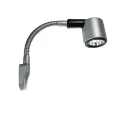 FRILITH Kurs 130 | Liseuse LED 70 Lumens | argent mat