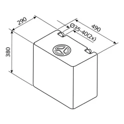 FUSION Réservoir 50 L - EV 1004