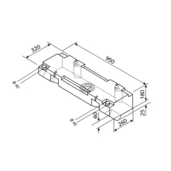 FUSION Réservoir 45 L VW T2/T3 - EV 1003