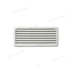 GES Grille d'aération double 27x12 cm
