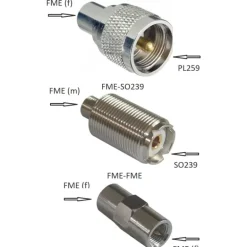 GLOMEX Glomeasy Adaptateurs FME