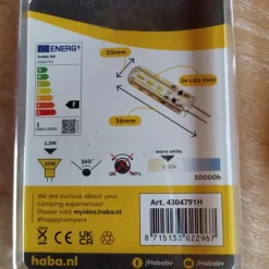HABA Ampoule LED G4