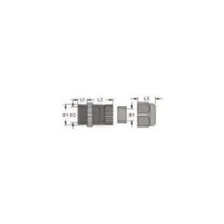 KSS Presse-étoupe pour fil ø 3 à 6,5 mm
