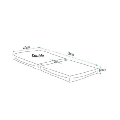 LALIZAS Coussin flottant double
