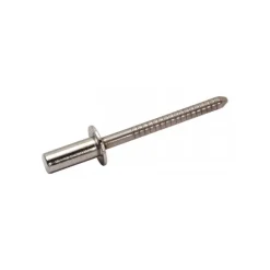 MARINOX Rivet tête plate alu/acier | ø 4,8 mm