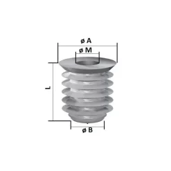 MATC Insert inox étanche