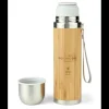 NORTHCORE Thermos® bambou en acier 360 ml avec mug
