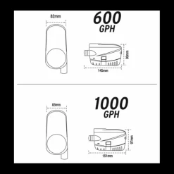 NUOVA RADE Pompe de cale Auto 1000