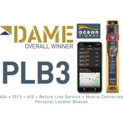 OCEAN SIGNAL Balise personnelle RescueME PLB 3 + AIS