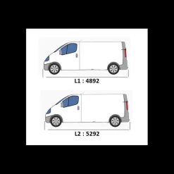 OMAC Rails de toit noir VW T5 / T6