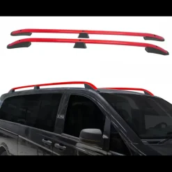 OMAC Rails de toit rouge MB Vito 2 et 3